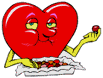 Gif animé coeur gourmand